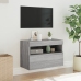 vidaXL Mueble de TV de pared con luces LED gris Sonoma 60x30x40 cm