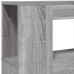 Cabecero LED madera ingeniería gris Sonoma 120x18,5x103,5 cm