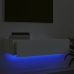 Mueble para TV con luces LED blanco 60x35x15,5 cm