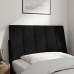 vidaXL Cabecero de cama acolchado terciopelo negro 90 cm