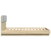 Cama con cabecero madera de ingeniería roble Sonoma 140x190 cm
