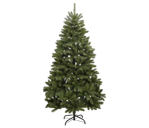 Árbol de Navidad artificial con bisagras 300 LED y bolas 180 cm