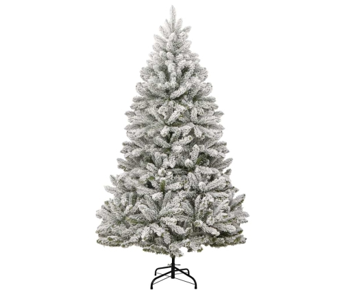 Árbol de Navidad artificial con bisagras 300 LED y bolas 180 cm