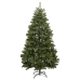 Árbol de Navidad artificial con bisagras 300 LED y bolas 180 cm