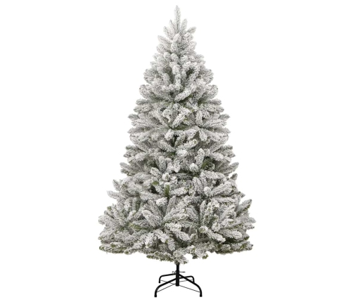 Árbol de Navidad artificial con bisagras 300 LED y bolas 180 cm