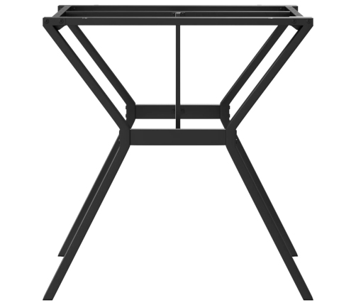 Patas de mesa de comedor estructura Y acero 70x70x73 cm