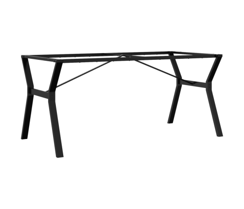 Patas de mesa de comedor estructura Y acero 160x80x73 cm