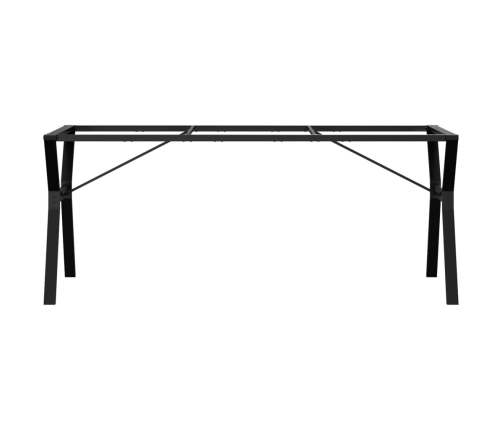 Patas de mesa de comedor estructura Y acero 180x80x73 cm