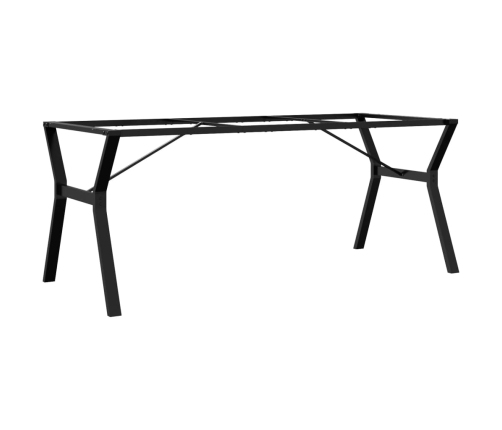 Patas de mesa de comedor estructura Y acero 180x80x73 cm