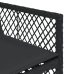 Set de comedor de jardín 7 pzas y cojines ratán sintético negro