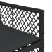 Set de comedor de jardín 9 pzas y cojines ratán sintético negro