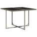 Set comedor jardín 9 pzas y cojines ratán sintético gris