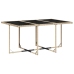 Set comedor de jardín 11 pzas con cojines ratán sintético beige