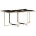 Set comedor de jardín 11 pzas con cojines ratán sintético beige