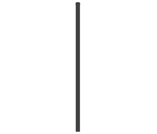 Cabecero de metal negro 75 cm