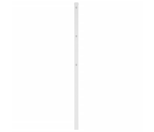 Cabecero de metal blanco 80 cm