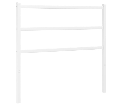 Cabecero de metal blanco 107 cm