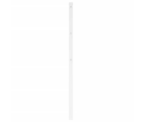 Cabecero de metal blanco 107 cm