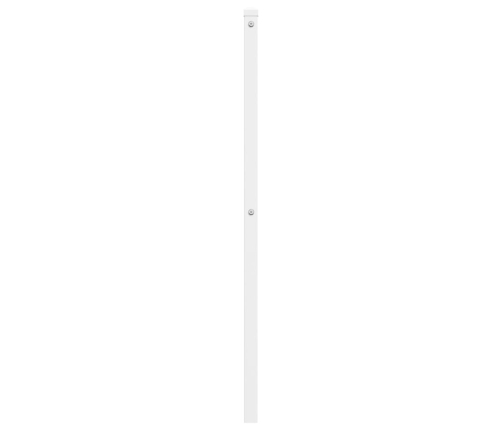 Cabecero de metal blanco 75 cm