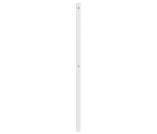 Cabecero de metal blanco 90 cm