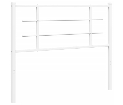 Cabecero de metal blanco 107 cm