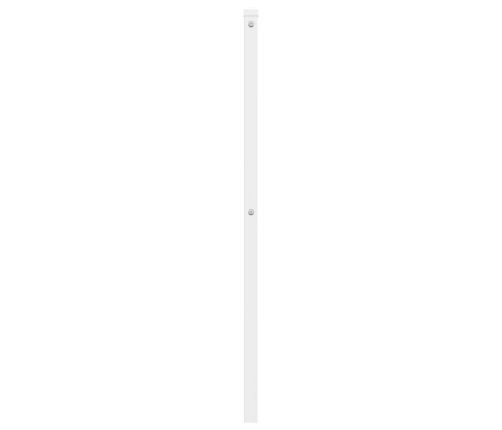 Cabecero de metal blanco 140 cm