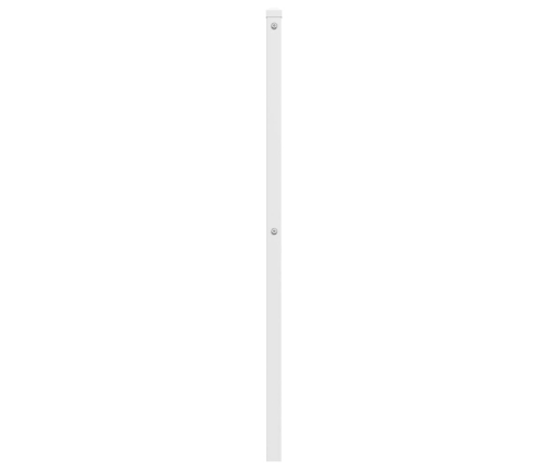 Cabecero de metal blanco 150 cm