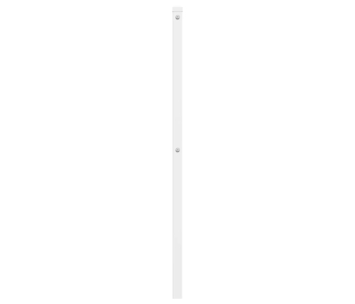 Cabecero de metal blanco 193 cm