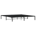 Estructura de cama sin colchón metal negro 193x203 cm