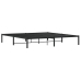 Estructura de cama sin colchón metal negro 193x203 cm