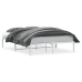 Estructura de cama sin colchón metal blanco 140x200 cm