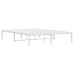 Estructura de cama sin colchón metal blanco 140x200 cm