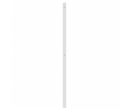 Cabecero de metal blanco 75 cm