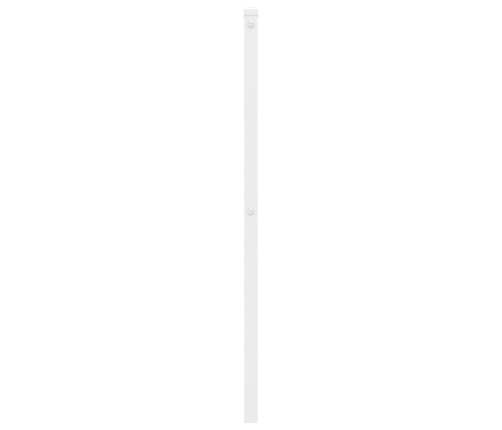 Cabecero de metal blanco 75 cm