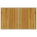 Set comedor de jardín 2 pzas con cojines ratán sintético beige