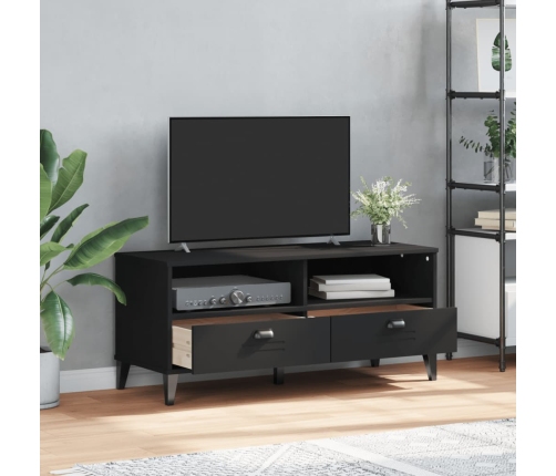 Mueble para TV VIKEN madera de ingeniería negro