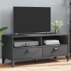 Mueble para TV VIKEN madera de ingeniería gris antracita