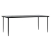 Set comedor de jardín 7 pzas con cojines ratán sintético beige