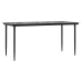 Set comedor jardín 7 pzas y cojines ratán sintético gris claro