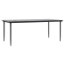 Set comedor de jardín 9 pzas con cojines ratán sintético beige