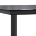 Set comedor de jardín 3 pzas cojines ratán sintético gris claro