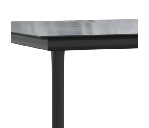 Set comedor de jardín 7 pzas con cojines ratán sintético beige
