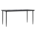 Set comedor jardín 7 pzas y cojines ratán sintético gris claro