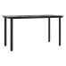 Set comedor jardín 7 pzas y cojines ratán sintético gris claro