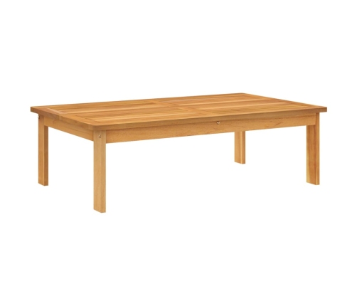 Set de sofás de palets de jardín y cojines 5 pzas madera acacia