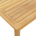 Mesa de jardín madera maciza de acacia 100x60x30 cm