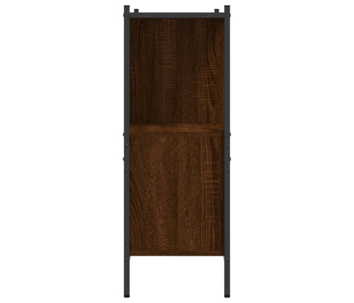 Estantería madera de ingeniería marrón roble 102x28x77,5 cm