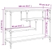 Mesa consola madera de ingeniería roble Sonoma 100x30x75 cm