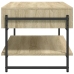 Mesa de centro madera contrachapada roble Sonoma 90x50x45 cm