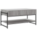 Mesa de centro madera contrachapada gris Sonoma 90x50x45 cm